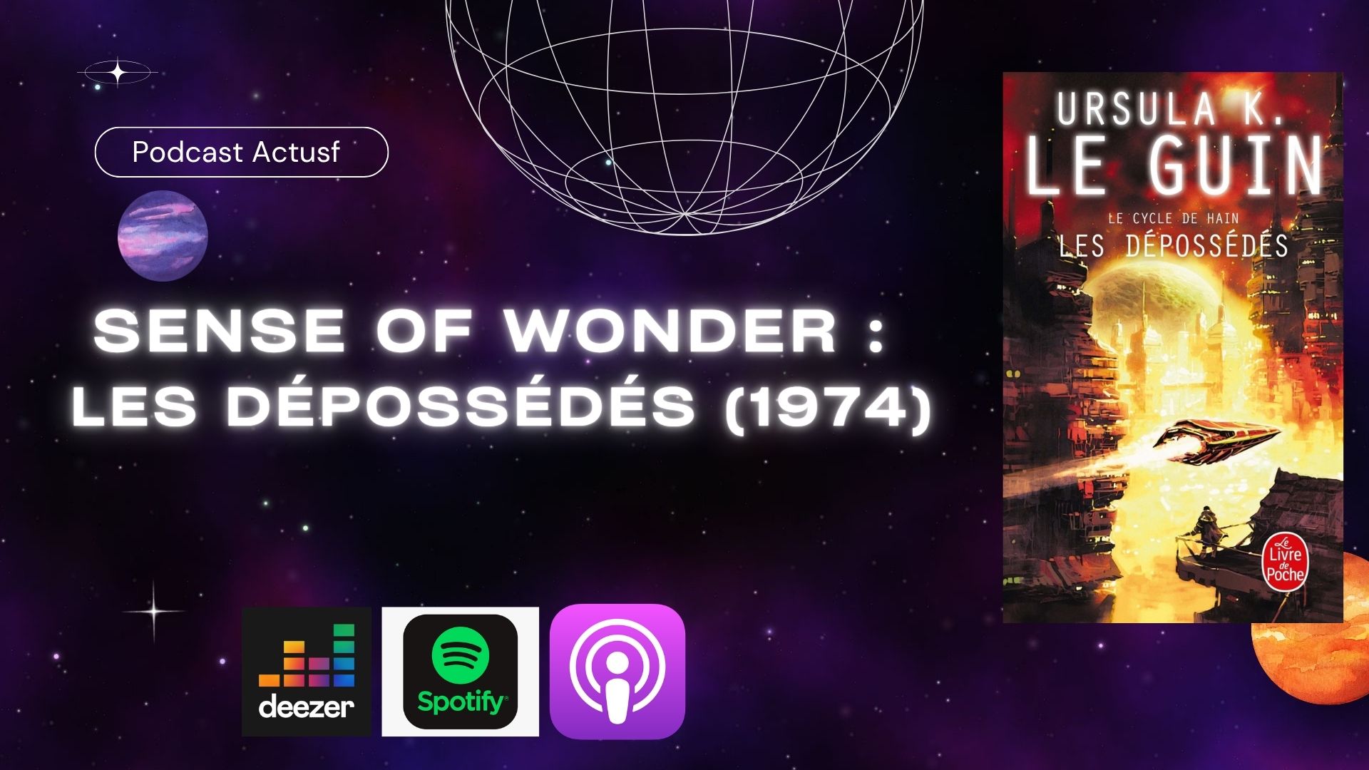 Sense of Wonder : Les Dépossédés d'Ursula K.Le Guin (1974)